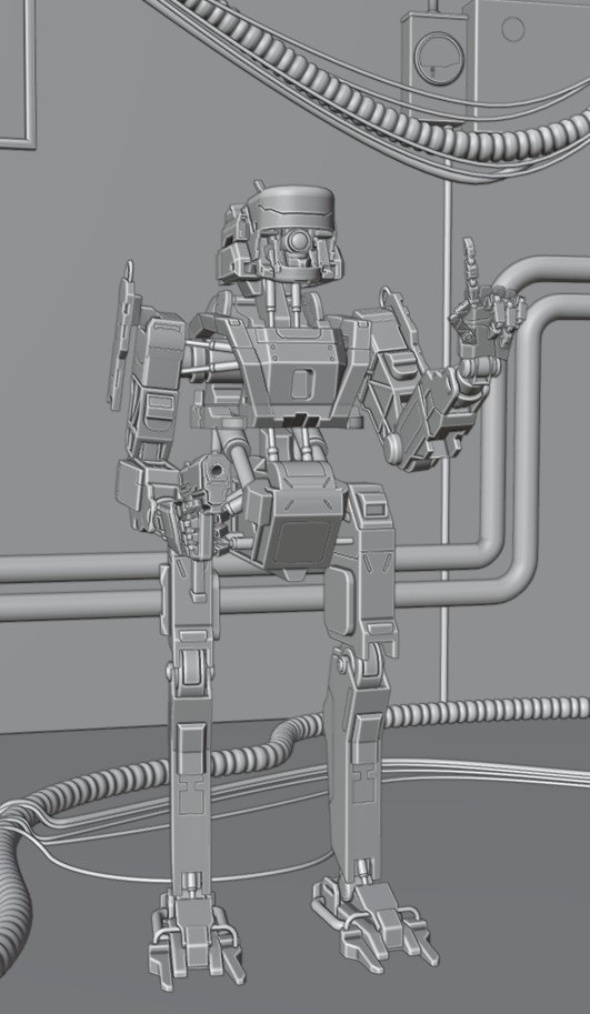 TheProjectDark's tweet image. Sentry Bot, WIP...
See more at theprojectdark.com

#b3d #blender3d #3d #blender #3dart #conceptart #worldbuilding #hardops @mxeon1001
