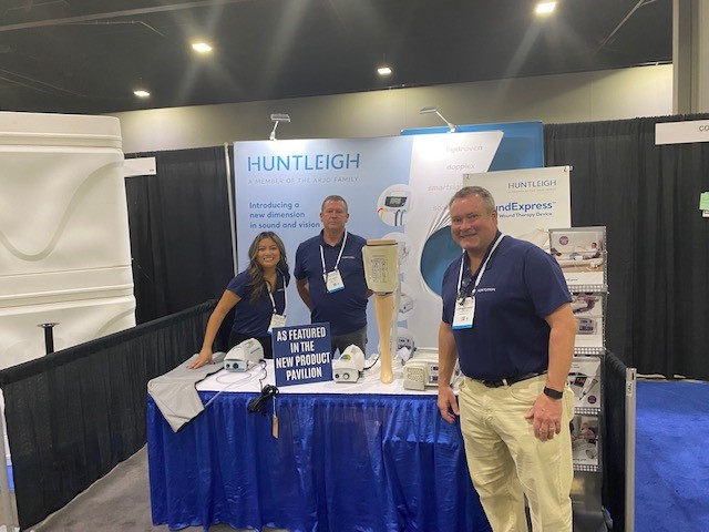 HuntleighdiagUS's tweet image. Thanks to everyone who came to see us at @MedtradeConnect last week, we had a great time speaking to everyone, especially pleased with the response to why we believe #WoundExpress is the next step in #WoundCare
