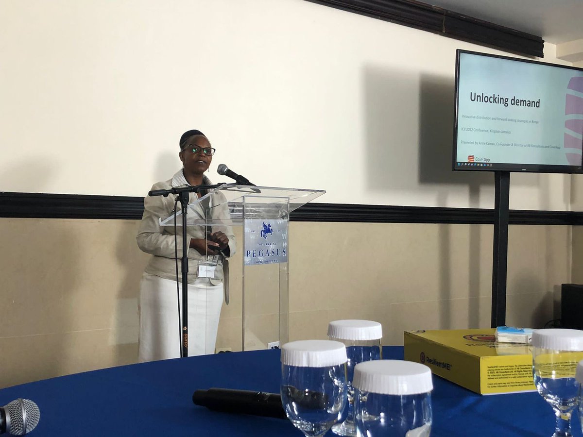ABEntheos's tweet image. Our director @kamauanw speaking at the #ICII conference in Kingston,Jamaica last week.
#inclusiveinsurance #ResilientME #innovation