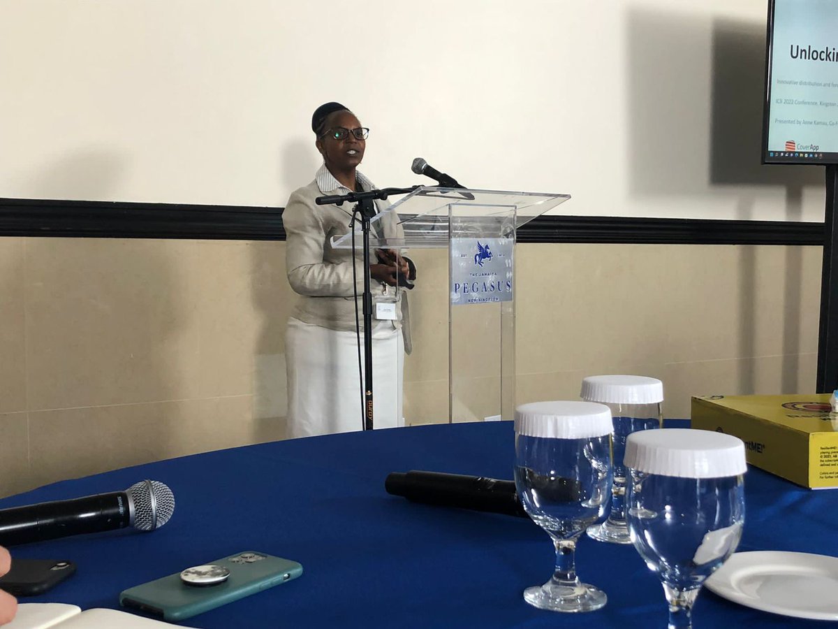 ABEntheos's tweet image. Our director @kamauanw speaking at the #ICII conference in Kingston,Jamaica last week.
#inclusiveinsurance #ResilientME #innovation