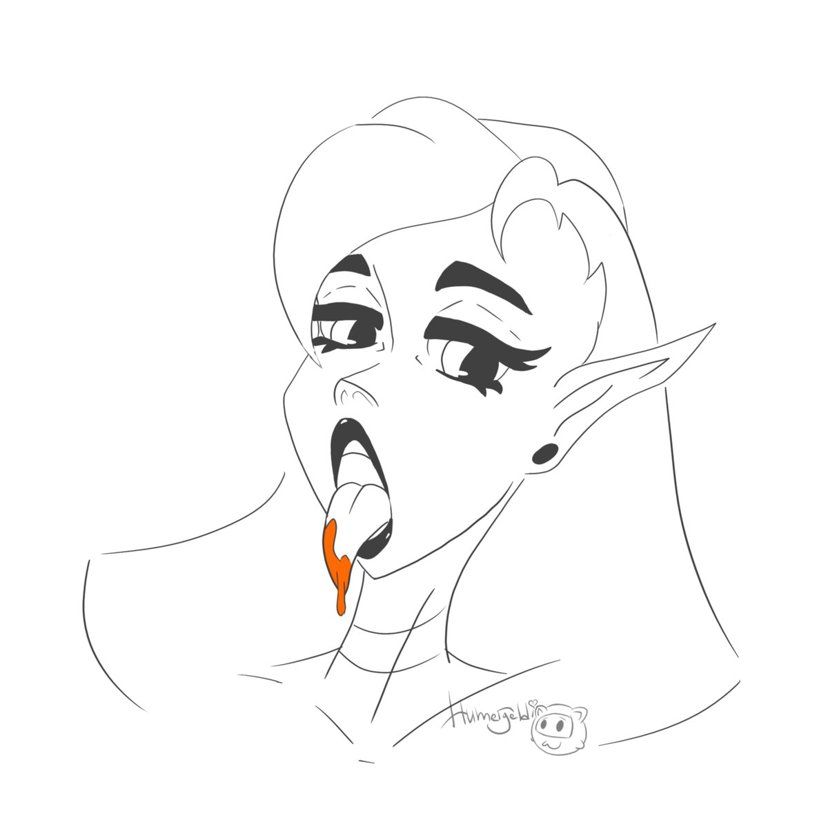 Humergeldi1's tweet photo. Happy Halloween ヾ(・ω・)メ(・ω・)ノ
#Happy_Halloween #cutie #Elf #girl #nsfw #sketch #girlelf #nsfw_art #16art #tongue https://t.co/yviMubphCR