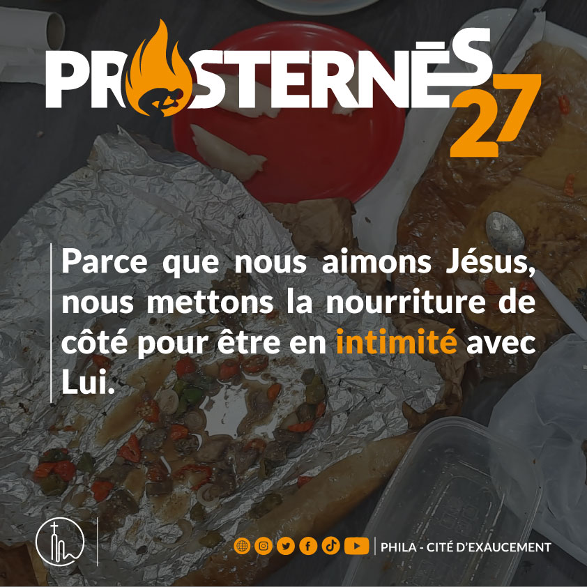 ce_phila's tweet image. 🚨🚨 #P27 DÈS CE SOIR🚨🚨

Parce que nous L'aimons, nous nous privons de nourriture pour grandir en initimité avec Lui.

Vous êtes les bienvenus dès ce soir😜

#phila
#P27 
#Prosternés
#jeûne 
#prières 
#Phila_Goma, #Phila_Bukavu
#Phila_Kalemie, #Phila_Mbuji_Mayi
#Phila_Abidjan