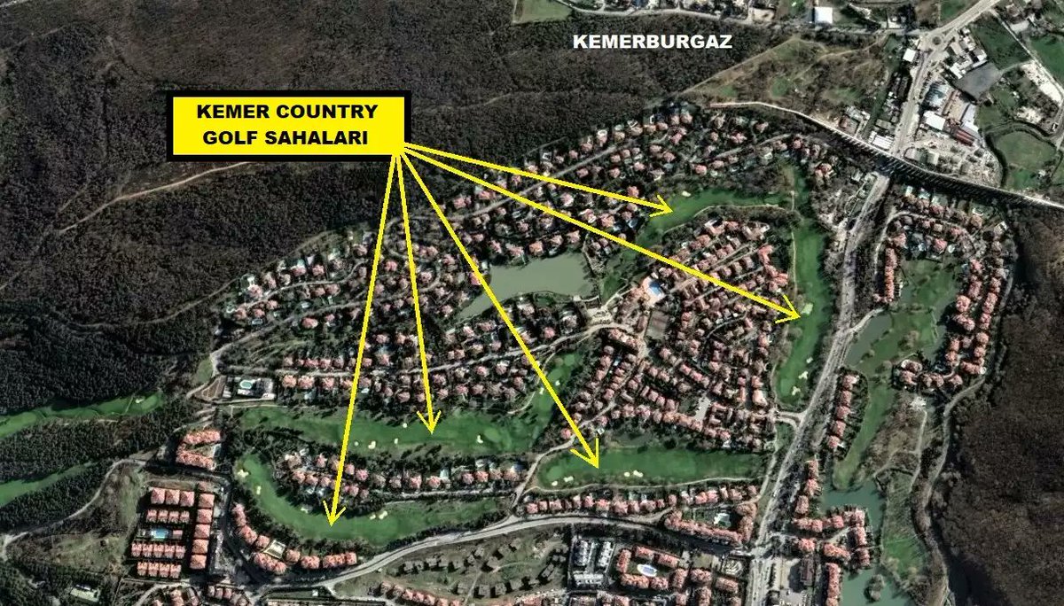 Demirören'in Doğan medyayı alırken Ziraat'ten kullandığı krediye teminat gösterdiği Kemer Country golf sahaları bankanın mülkiyetine geçti. Sırf Demirören Ziraat'e borcunu ödeyebilsin diye bu yeşil alanlar imara açıldı. Şimdi bu golf sahalarına 91'i villa 650 konut yapılacak.🤦