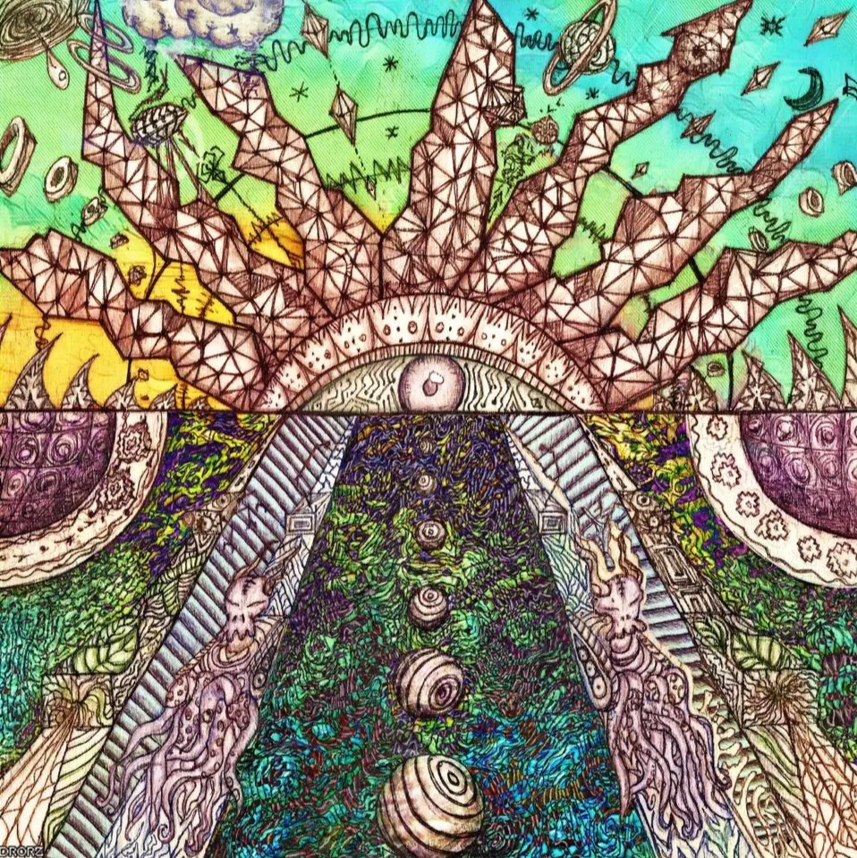 Tedrerv's tweet image. Let the sunshine in 🌞

#NFTcoin #colorful #psychedelic