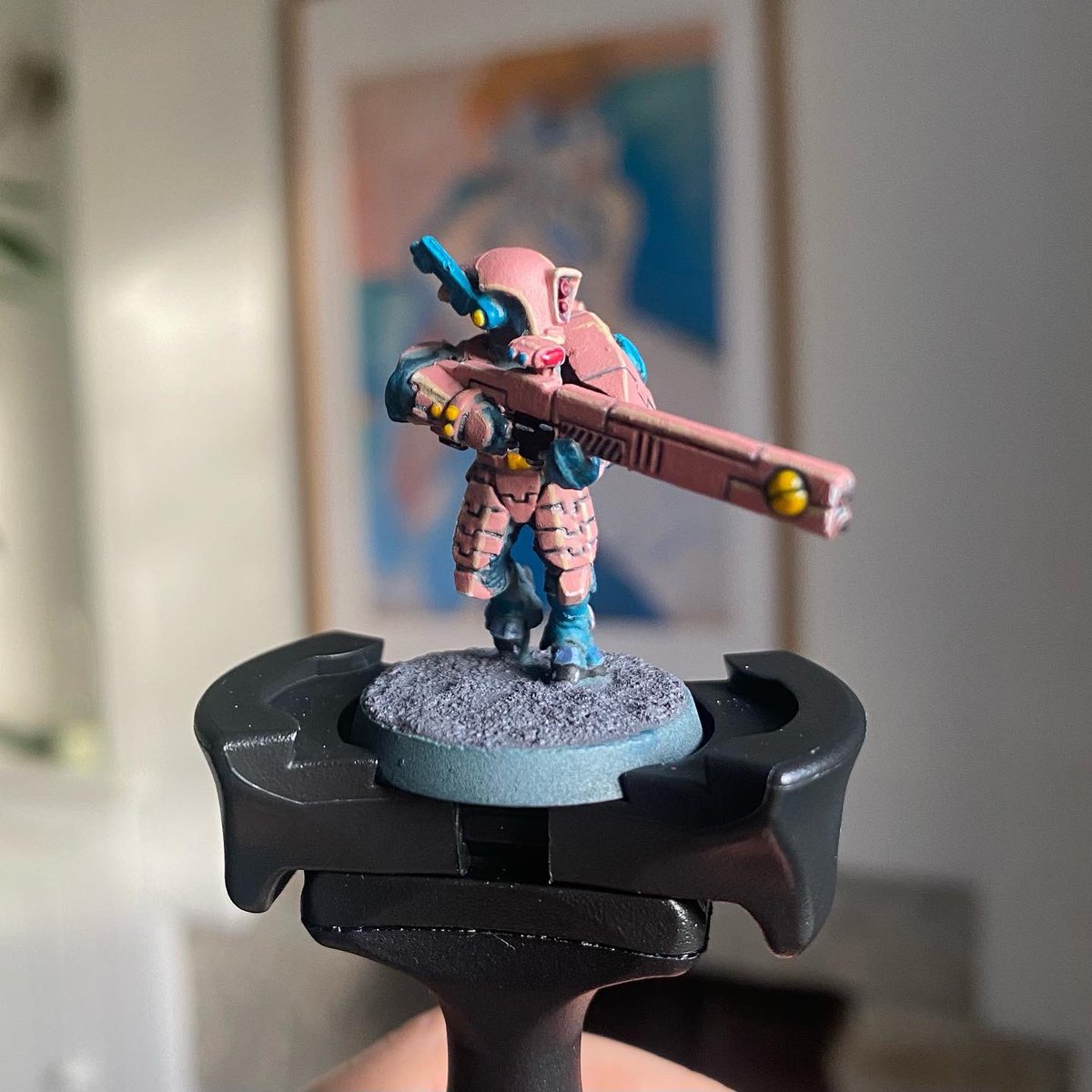 JohnoAvocado's tweet photo. First model I’ve painted in 20 years. Bit messy yet, lots to practice but easily the best I’ve ever achieved. Enjoying it so much!

Fierce meditative 😊 https://t.co/IltGxlqIyN