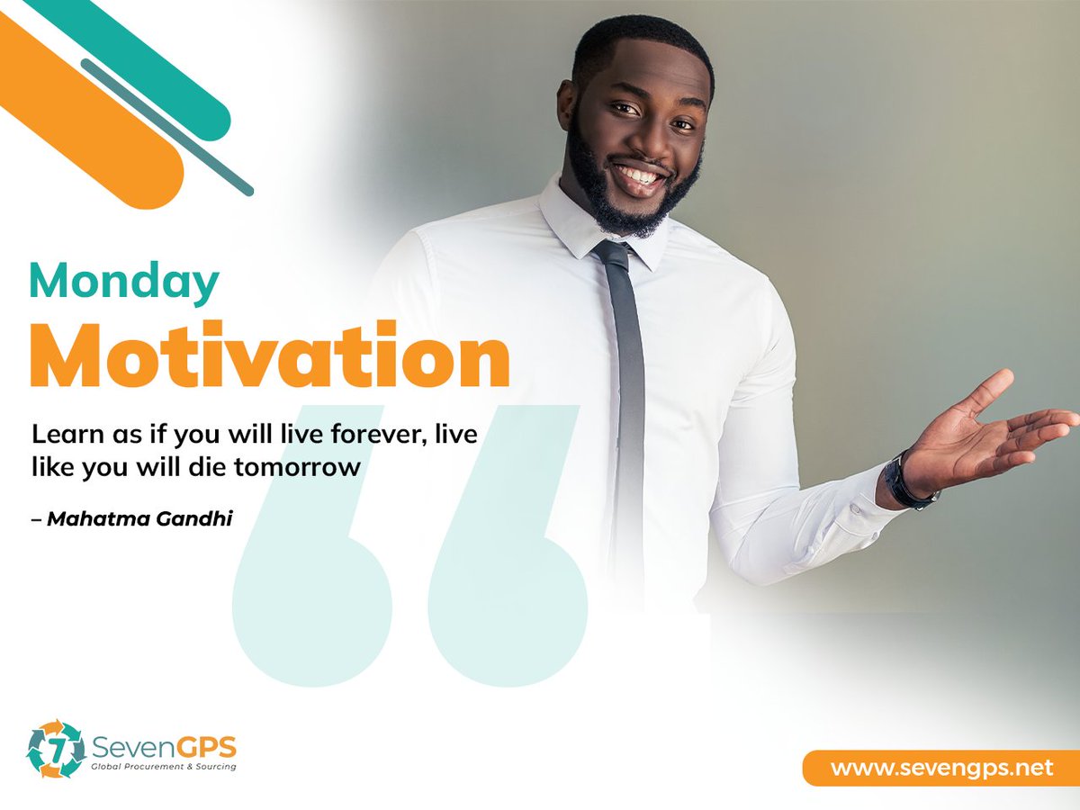 ✨ Passez une excellente semaine de travail !!!
.
.
#SevenGPS
#mondaymotivation
#Centraledachats
#PurchasingCenter
#procurementcenter