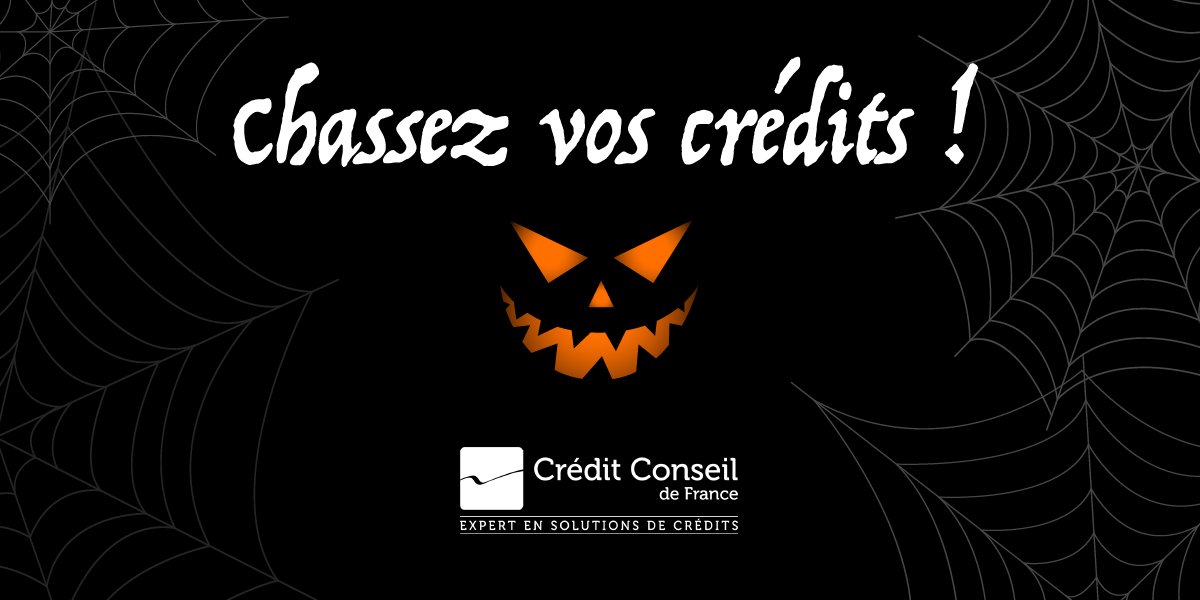 🎃 𝐇𝐀𝐏𝐏𝐘 𝐇𝐀𝐋𝐋𝐎𝐖𝐄𝐄𝐍
N'ayez plus peur de vos crédits ! Baissez vos mensualités en regroupant vos crédits conso / immo.
Trouvez votre agence la plus proche de chez vous ➡️ creditconseildefrance.com/agence-rachat-…