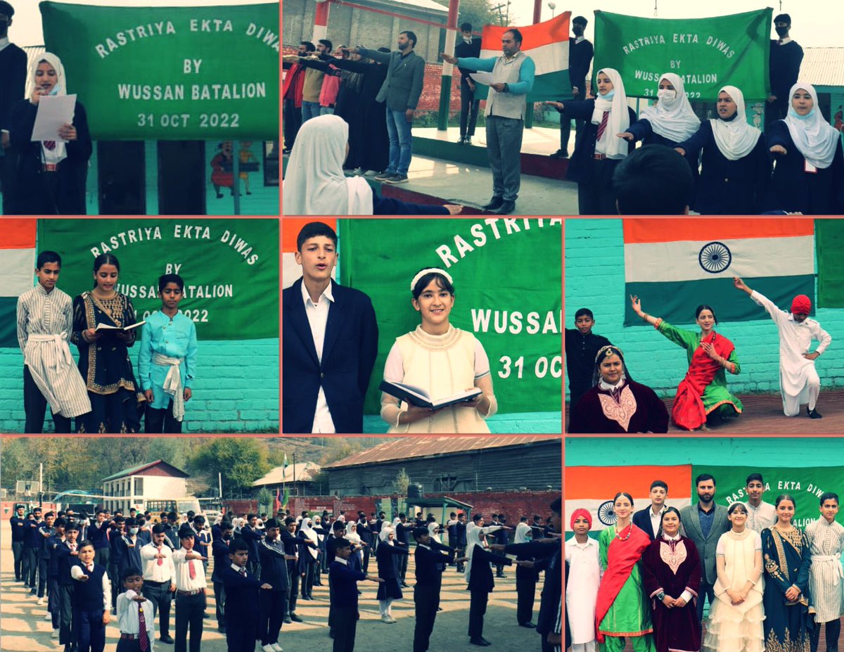 Kashmir Diaries (@toofanibaba1) on Twitter photo National Unity Day was celebrated at AGS, Margund to commemorate the birth anniversary of Sardar Vallabh Bhai Patel. The students took pledge to preserve the unity, integrity and security of the nation.
<a href="/official_dgar/">The Assam Rifles</a>
<a href="/Mesmer_Manasbal/">Mesmerizing_Manasbal</a>
#NationalUnityDay2022
#Kashmirdiaries National Unity Day was celebrated at AGS, Margund to commemorate the birth anniversary of Sardar Vallabh Bhai Patel. The students took pledge to preserve the unity, integrity and security of the nation.
<a href="/official_dgar/">The Assam Rifles</a>
<a href="/Mesmer_Manasbal/">Mesmerizing_Manasbal</a>
#NationalUnityDay2022
#Kashmirdiaries