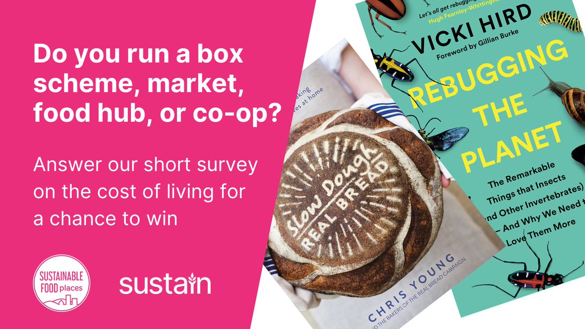 ONE DAY LEFT TO WIN OUR PRIZE BUNDLE! What impact #EnergyCrisis #FoodPrices #CostOfLivingCrisis are having on your good food enterprise? Answer the @UKSustain @FoodPlacesUK survey for a chance to win and let us know what support would help 👉 surveymonkey.co.uk/r/food-SMEs2