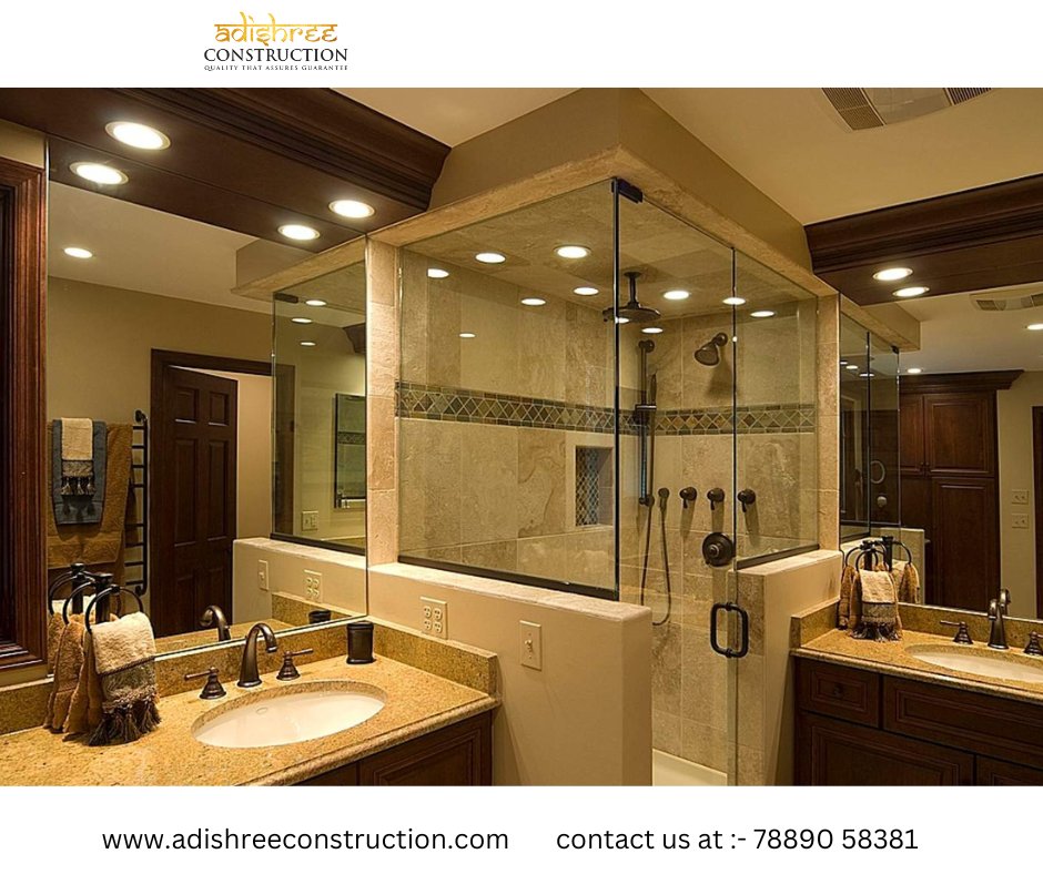 AdishreeConstr1's tweet photo. Our team provides Bathroom Interior Designing services to our customers across Tricity.

Please mail us at: info@adishreeconstruction.com.
Call us at +91 7889058381
Visit our Website: https://t.co/mK0VPirhRm

#bathrooms #bathroomdesign #interiordesign #adishreeconstruction https://t.co/jpnjPetdW7