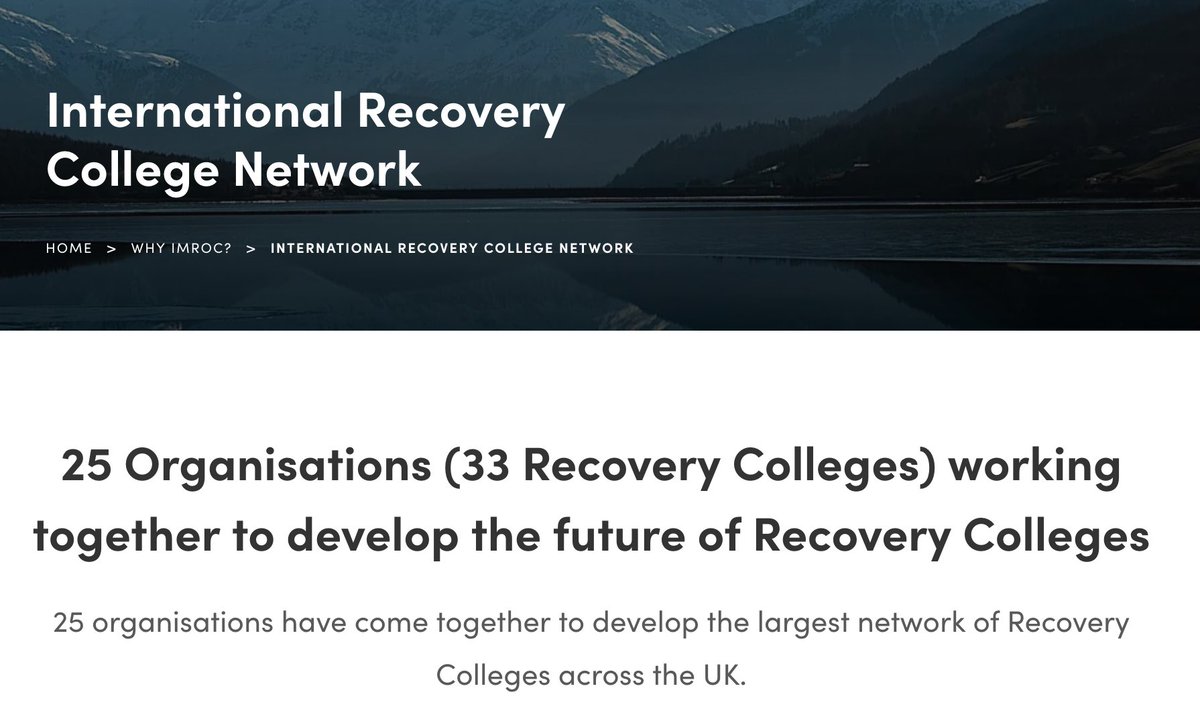 We are delighted to share the news that the Learning Sets will be continuing with bookings now open for 2023!

Click here to find out more ➡️ bit.ly/3UcEpUq

✉️ Or email the team on recoverycolleges@imroc.org 

imroc.org/why-imroc/inte…