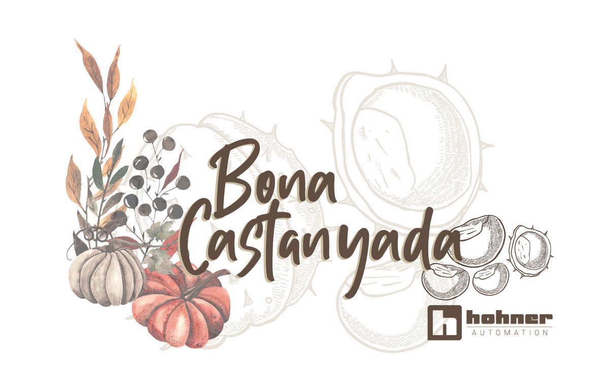 encoderhohner's tweet image. Feliç Castanyada 🌰 &amp;amp; Happy Halloween 🎃 from Hohner Automation

#yourencoderexperts