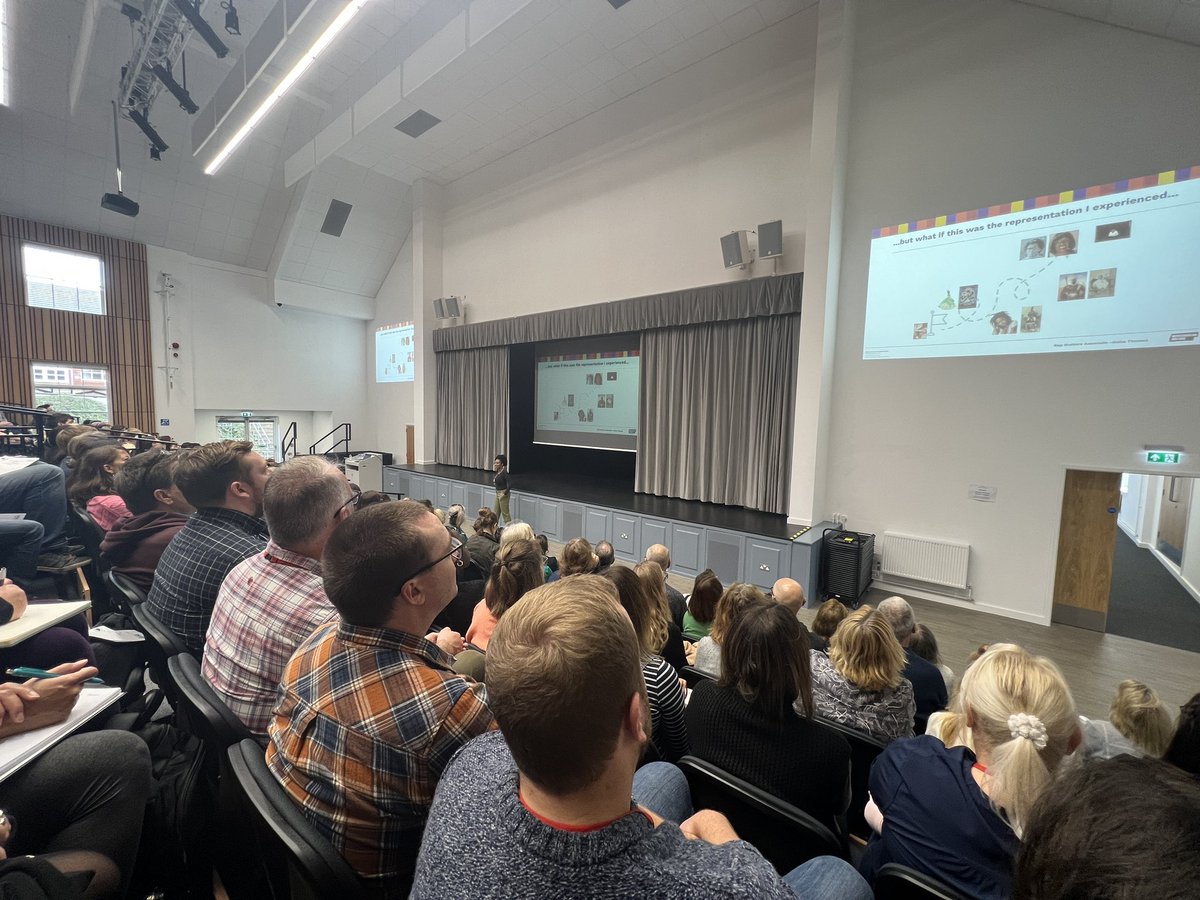 Nelkcarps's tweet photo. Inspiring input from @itsaishathomas at #DASP22. https://t.co/LwJLNMfnuw