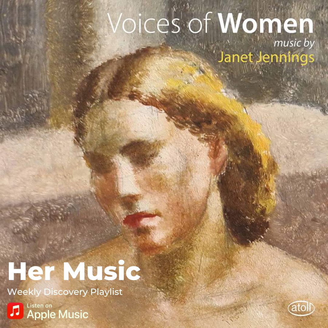 This week on #HerMusic Weekly discoveries 💿 you can listen to Voices of Women, a beautiful album with compositions of Janet Jennings. 🎧 Happy listening! ✨ apple.co/3q2qUdh @applemusic #Donne #WomenComposers #Womeninmusic #MusicIndustry #VoicesofWomen