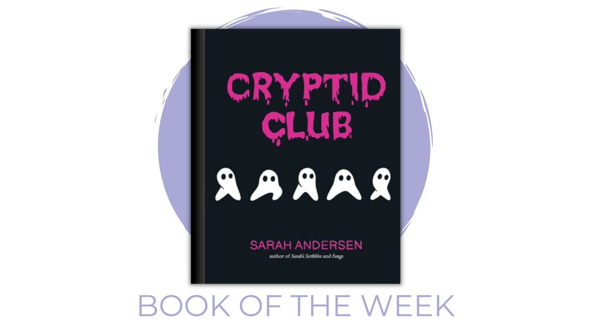 pbshop_store's tweet photo. This week's #BookOfTheWeek is "Cryptid Club" by @SarahCAndersen ✨ 👻 

Available on @pbshop_store 📚  

@andewsmcmeel 

 #pbshop #pbspicks #bookseller #BOTW #halloween #halloweenbook #cryptidclub #sarahandersen https://t.co/sNUqn9dwDR
