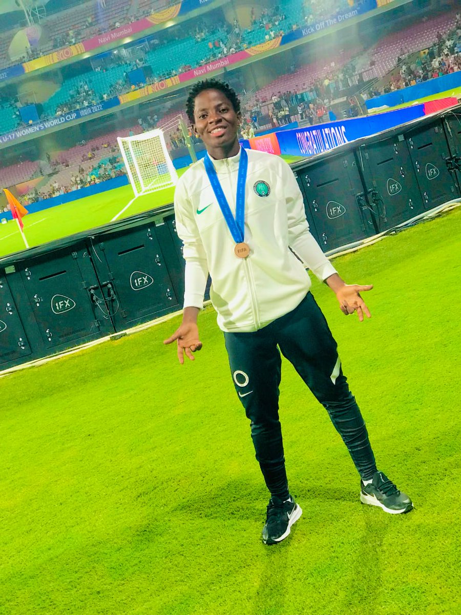 Tewogbola14's tweet photo. The achievements of an organization are the results of the combined effort of each individual. 
This is a team effort 💪🏽❤️ Thank you Nigerians 🙏🏼✊🏼. #SoarFlamingos #KickOffTheDream #U17WWC https://t.co/this4GFGoV