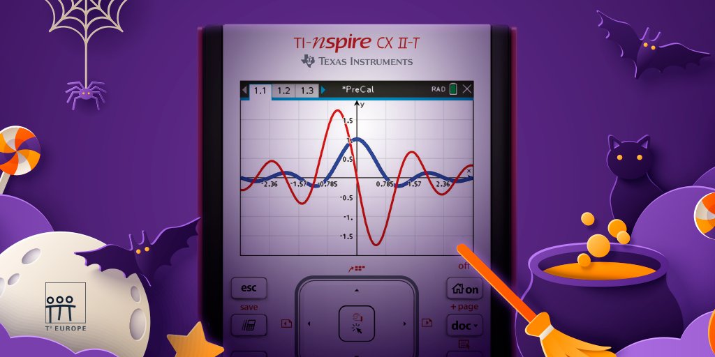 Happy Halloween!
Don‘t be afraid – it‘s just math! 🎃
Which math concept sent shivers down your spine? Did you overcome your fear? 👻

#TINspiringSTEM #ITeachSTEM