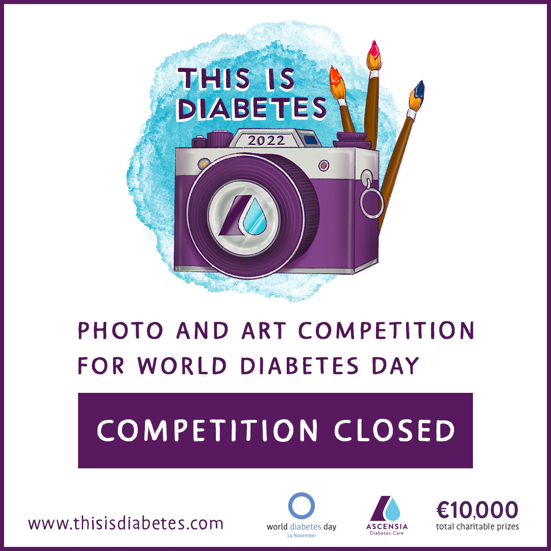 This is Diabetes Photo and Art Competition 2022 is officially closed and the judging process has begun!

The winners will be announced on World Diabetes Day - November 14 on ascensia.com.

#diabetescompetition #diabetesart #diabetesphoto
