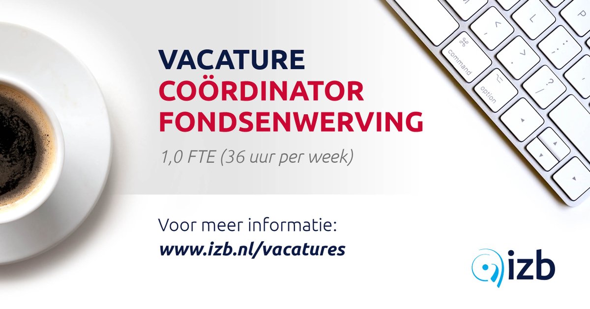 Ben jij gedreven, commercieel én graag bezig met het verstevigen en uitbouwen van relaties? En wil jij je commerciële gaven inzetten ten dienste van het Koninkrijk van God? Dan is deze functie zeker iets voor jou!