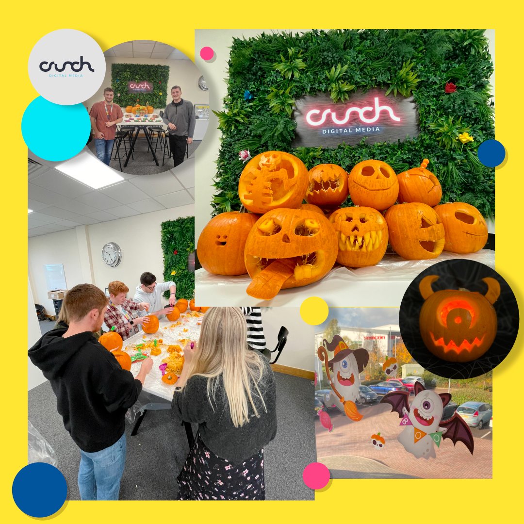 Did someone say a Crunch Competition 🎃 #HappyHalloween

After a fierce competition in the Swansea &amp; Warwick offices on Wednesday - we had 3 victors - Emily Smart, Emily Francis &amp; Zara James!

Big thank you to our wonderful social team for the giggles 👻 #spookyseason #halloween