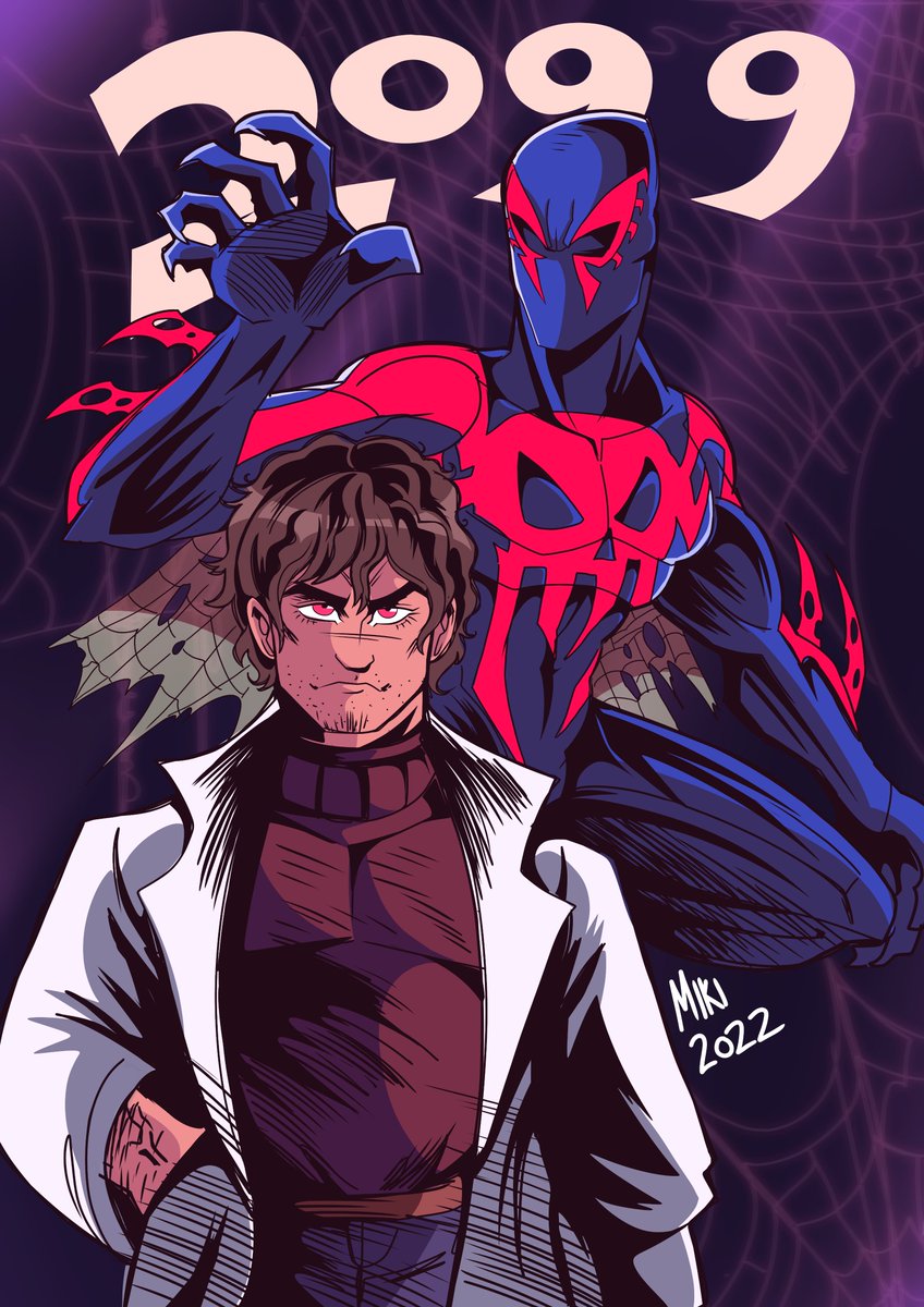 RT @ratboy_miki: spider-man 2099 
(but bit more latino )

#SpiderMan https://t.co/SwkPCPjsL7