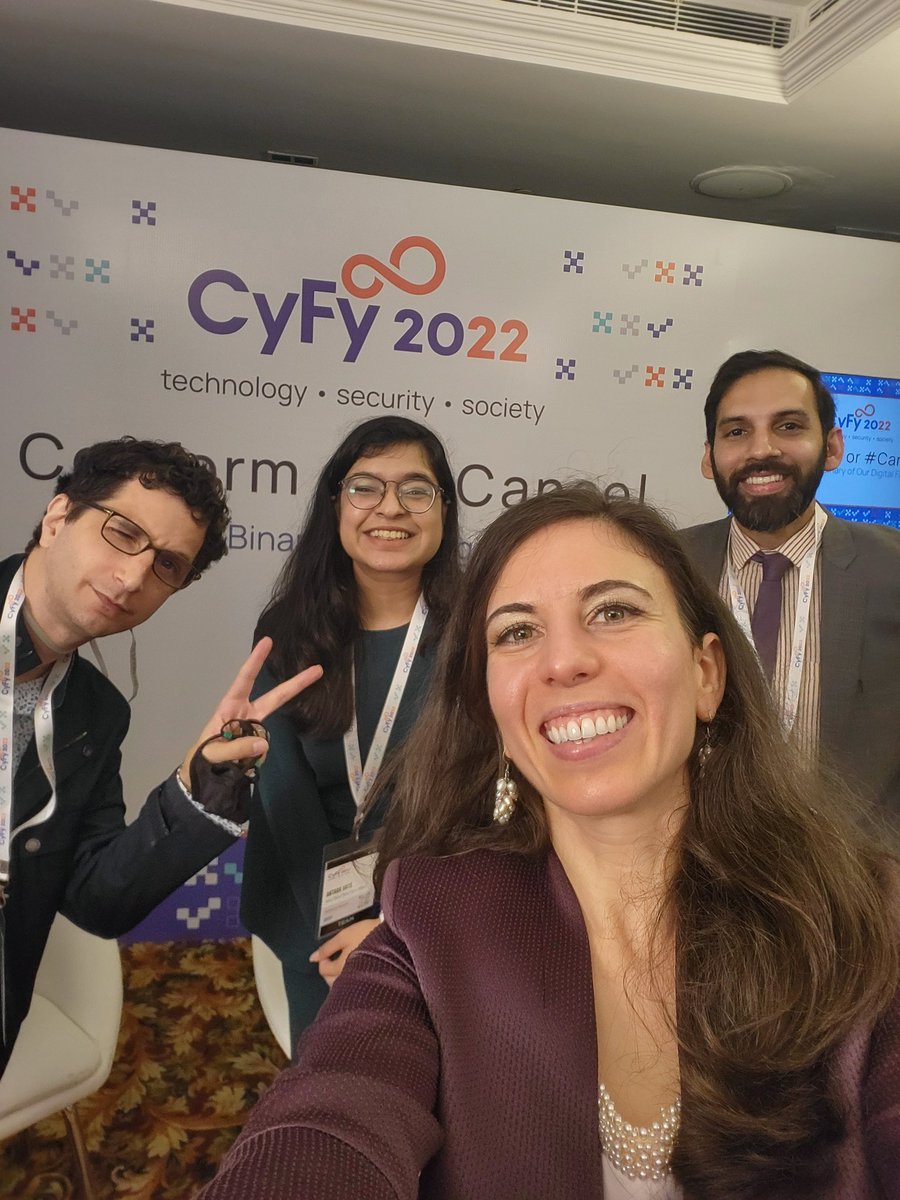 LKCyber's tweet photo. Great #CyFy studio session conversation on election hacking with @thedarktangent and Venky Krishnamoorthy. Thank you to them and the @orfonline team for a fantastic event! https://t.co/fufF2sHg8I