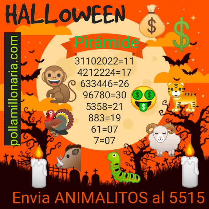 LUNES 31/10/22 DATOS FIJOS Y JUEGA LA POLLA DE ANIMALITOS  FgYvVLYXgAAe3m1?format=png&name=small