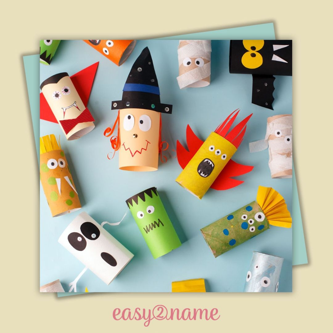 easy2nameit's tweet photo. Happy Halloween! 🎃👻 Swipe right to see spooky Halloween crafts that your little ones can easily make to have fun. 

We are very curious to know... how do you celebrate Halloween? 👻 https://t.co/EhQLfCmUe3