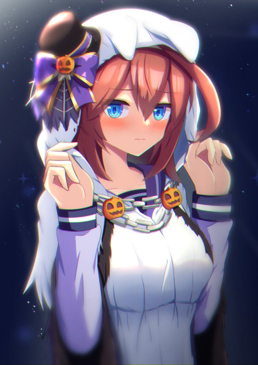 ウマ娘「ハロウィンブルボン#ウマ娘 」|くまぎつねのイラスト