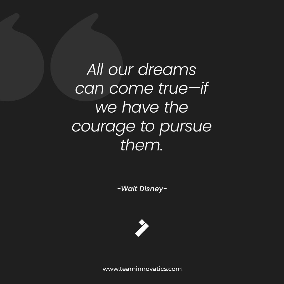 Innovatics3's tweet photo. Monday's Motivation Time:
Dreaming helps to plan your next moves toward goals towards future. It provides vision to take a bold course of action. It is undeniable that people with good vision & courage achieve their dreams. So be courageous & pursue your dreams.
#TeamInnovatics https://t.co/jZmIJXmDsV