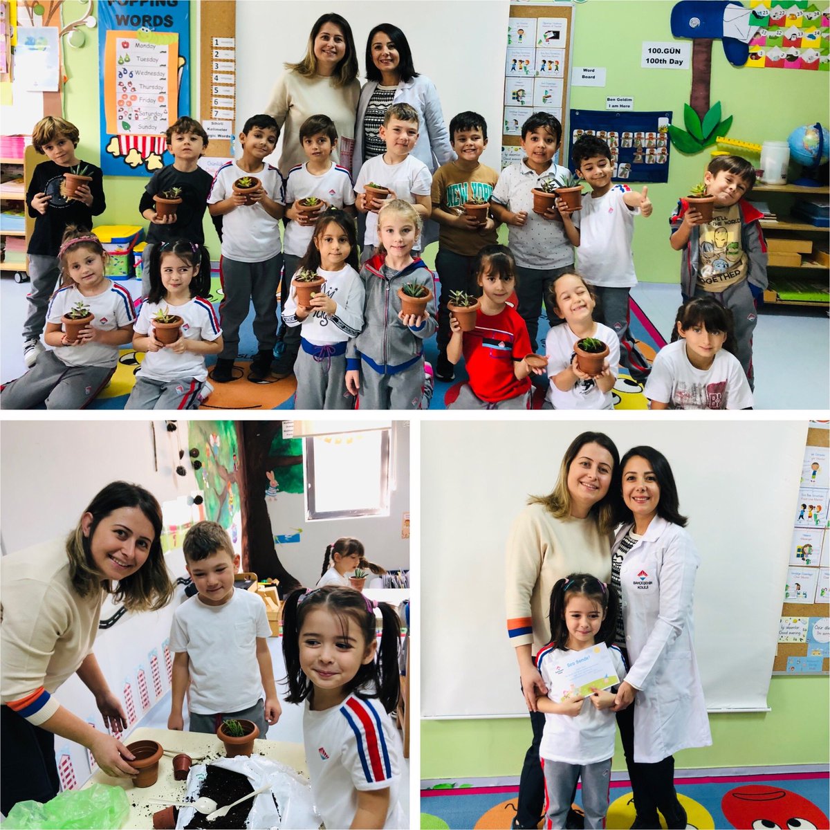 Okul öncesi öğrencilerimiz ve hayal ortaklarımız olan velilerimiz ile bol kazanımlı ve eğlenceli sıra bende etkinliklerimizi gerçekleştirdik 🥳 Katılım gösteren velilerimize teşekkür ederiz.💙❤️ <a href="/ErkenCocukluk/">Hale Güneş</a> <a href="/tugbaozdinc/">Tuğba Özdinç Kater</a> <a href="/BuketAdiguler/">Buket ADIGÜLER</a>