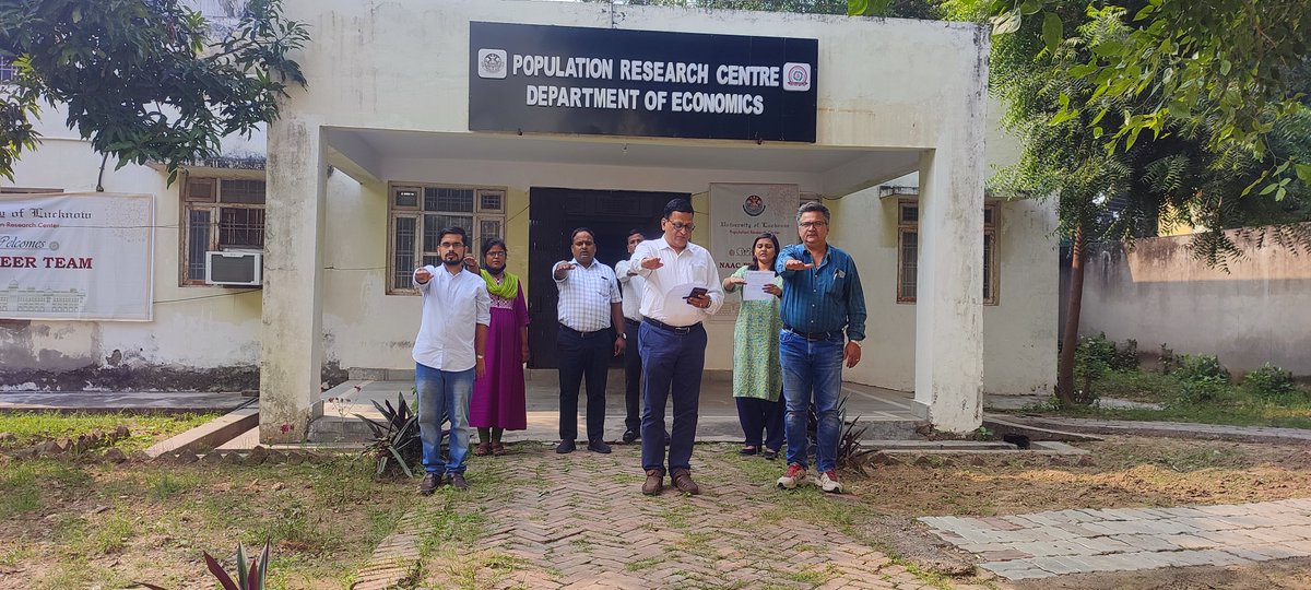 Population Research Centre Lucknow tweet media