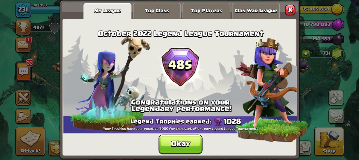 LL is so much more enjoyable at TH15, thank you for the OP base <a href="/PEKKACHU911/">PEKKACHU</a> 🔥

I was #1 local 🇭🇷 too but <a href="/HartekFilip/">Hartek</a> said he's taking the spot next season😏