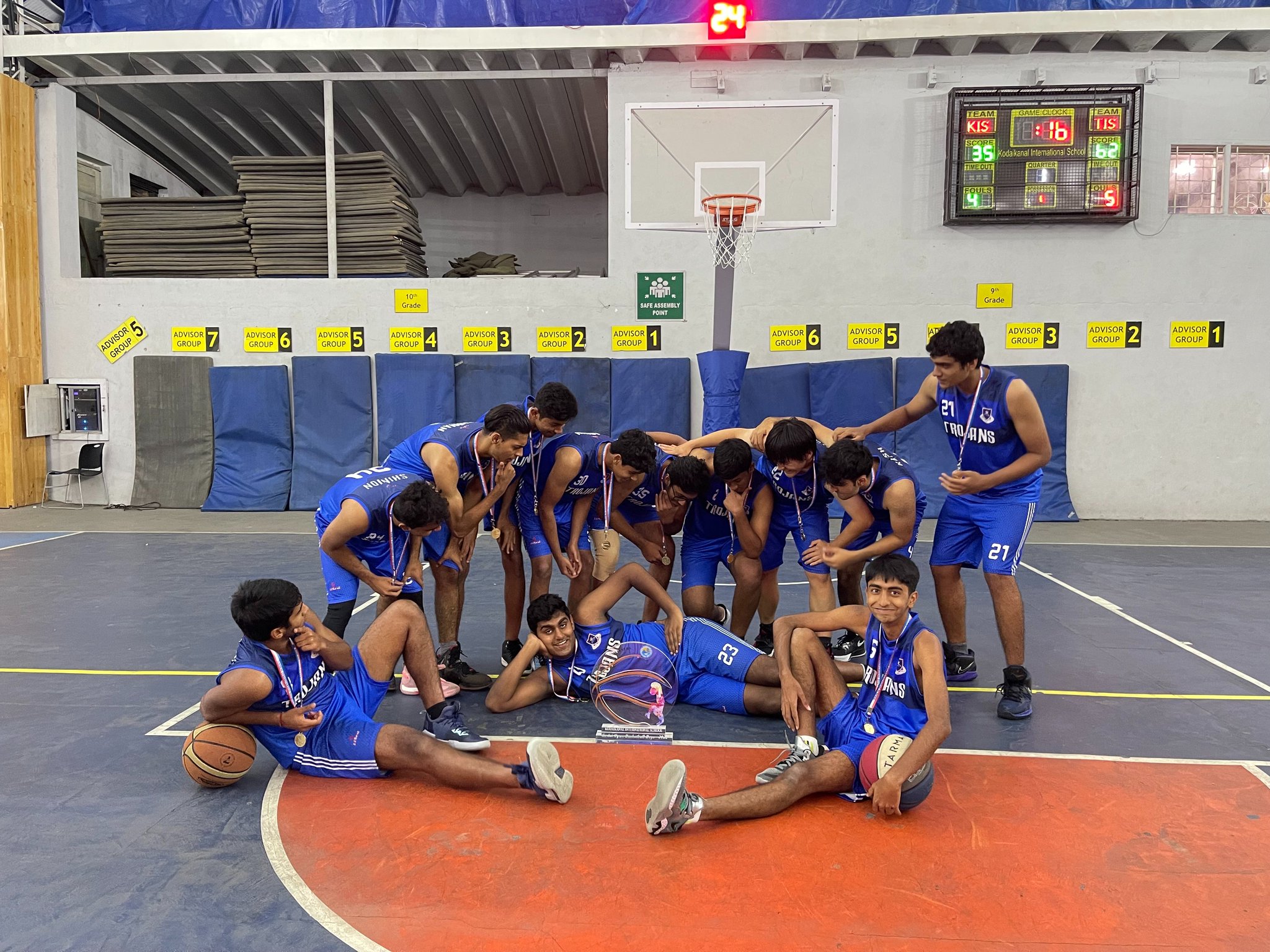 The International School Bangalore on Twitter "Trojans have won the
