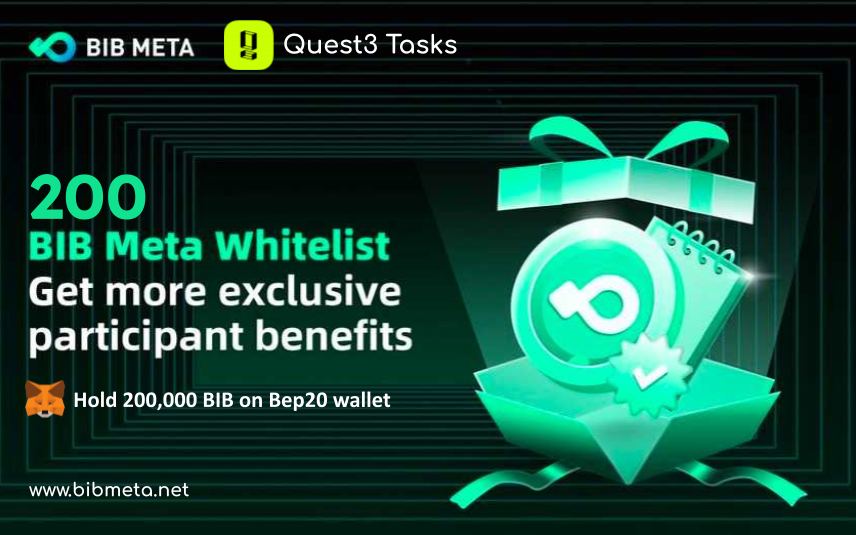bib_meta's tweet image. 🎁FLASH NFT #Whitelist #Giveaways 
ONLY 200 WL Slots as first come first serve basis
End time: 12 PM 02 Nov 2022 (UTC+8)

‼️JOIN HERE: app.quest3.xyz/quest/70124828…

✅ Connect @MetaMask Bep20 Wallet which hold at least 200,000 BIB in wallet (equal the price of 1 #NFT sale-off 50%)