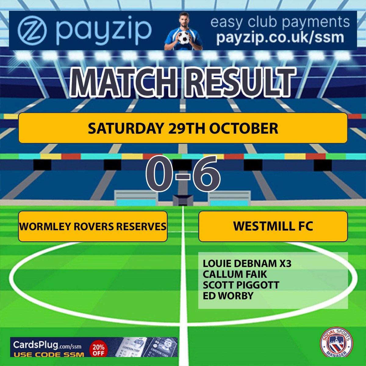 Westmill FC (@westmill_fc) on Twitter photo Relentless performance from the boys on Saturday saw us win 6-0 away to Wormley Reserves. Next up we travel to table toppers <a href="/broxbourne_bfc/">Broxbourne Badgers FC</a> which will be a tough test but looking to carry on our winning run. #UTM ⚽️ Relentless performance from the boys on Saturday saw us win 6-0 away to Wormley Reserves. Next up we travel to table toppers <a href="/broxbourne_bfc/">Broxbourne Badgers FC</a> which will be a tough test but looking to carry on our winning run. #UTM ⚽️