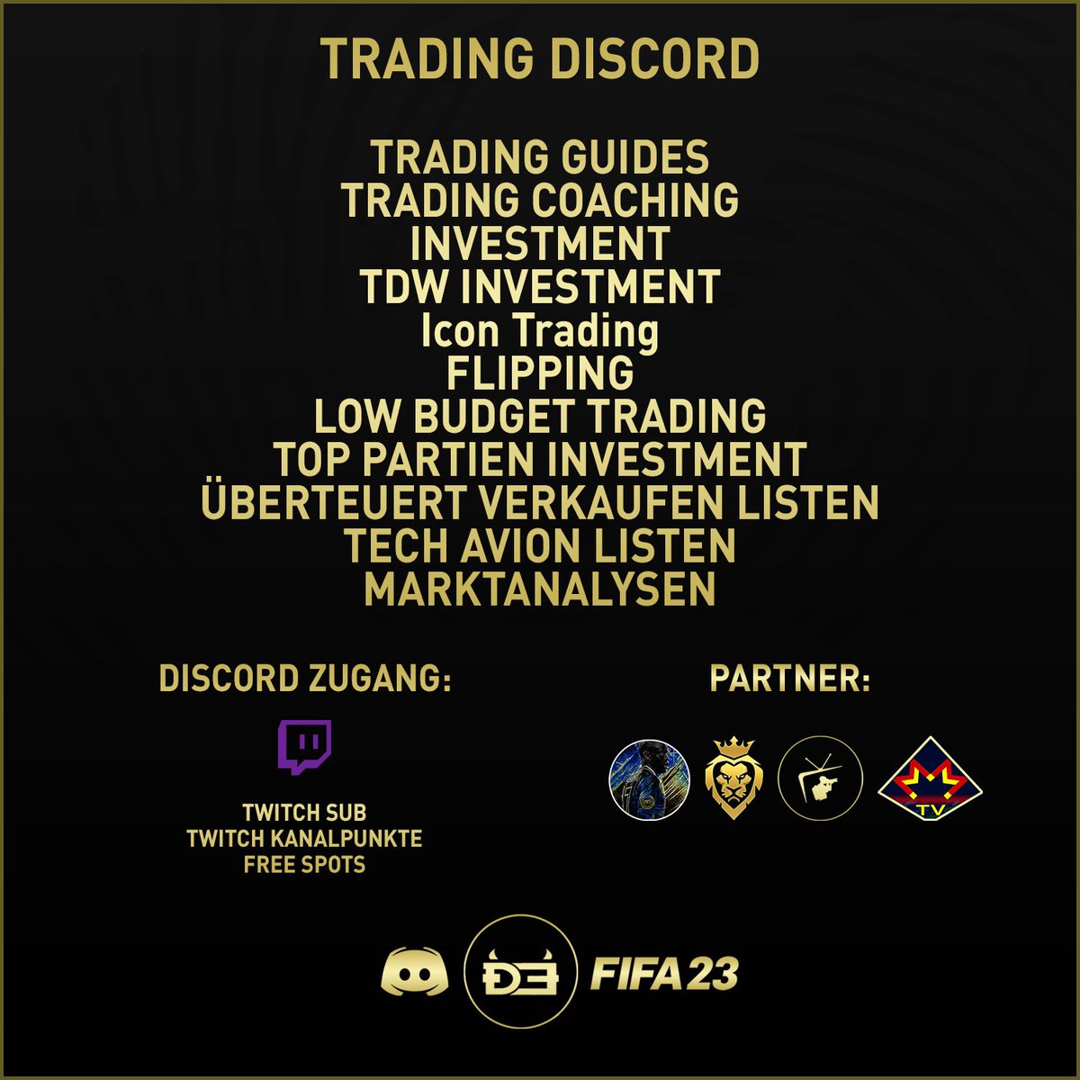 🚨 Free Spots Giveaway 🚨

Wir Verlosen 5️⃣ weitere Spots für unseren Premium Discord 🔥

Teilnahmebedingungen ⬇️

🔴 <a href="/SwepixTv/">SwepixTV</a> Folgen ✅
🔴 Beitrag Liken/Retweeten 🔄

Gewinner werden Mittwoch bekannt gegeben ✌️

Bin LIVE ab 15:59 hier: machen Coins 
twitch.tv/swepixtv