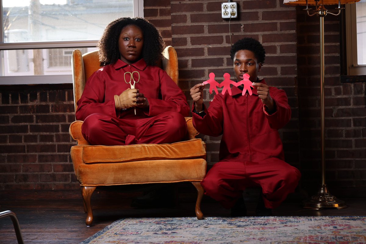 taughtbyt's tweet photo. They think like us. They know where we are. They won't stop until they kill us. Or we kill them.  @JordanPeele @Monkeypaw @UsMovie #usmovie #jordanpeele #travisproduction #Halloween https://t.co/7lXWpmu3Uh