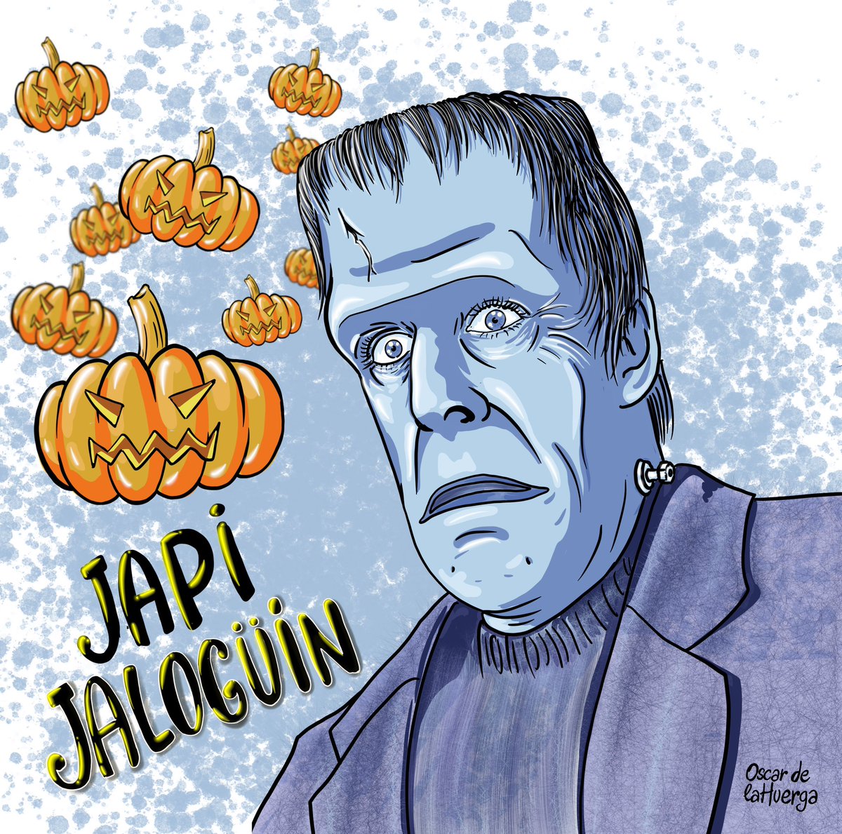 oscardelahuerga's tweet photo. Fred Gwynne said: JAPI JALOGÜÍN. #illustration #oscardelahuerga #ilustracion #fredgwynne https://t.co/4u3rPbcrDF