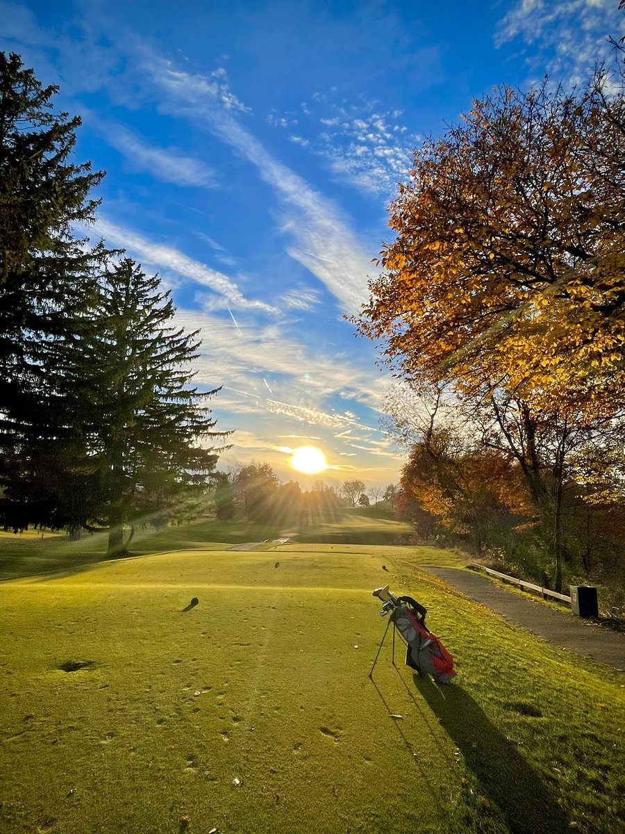 Sunday evening sunset <a href="/ScarboroGolf/">Scarboro Golf & Country Club</a>