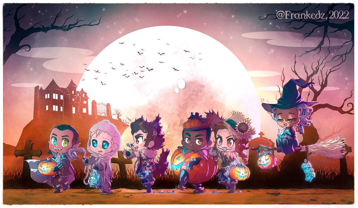 Frank3dz's tweet photo. Trick or treat? 🎃
(#DetroitBecomeHuman #dbh #Markus #RK200 #Simon #PL600 #Connor #RK800 #Josh #PJ500 #Norht #WR400 #Lucy #KL900) https://t.co/ls0yVDWGwL