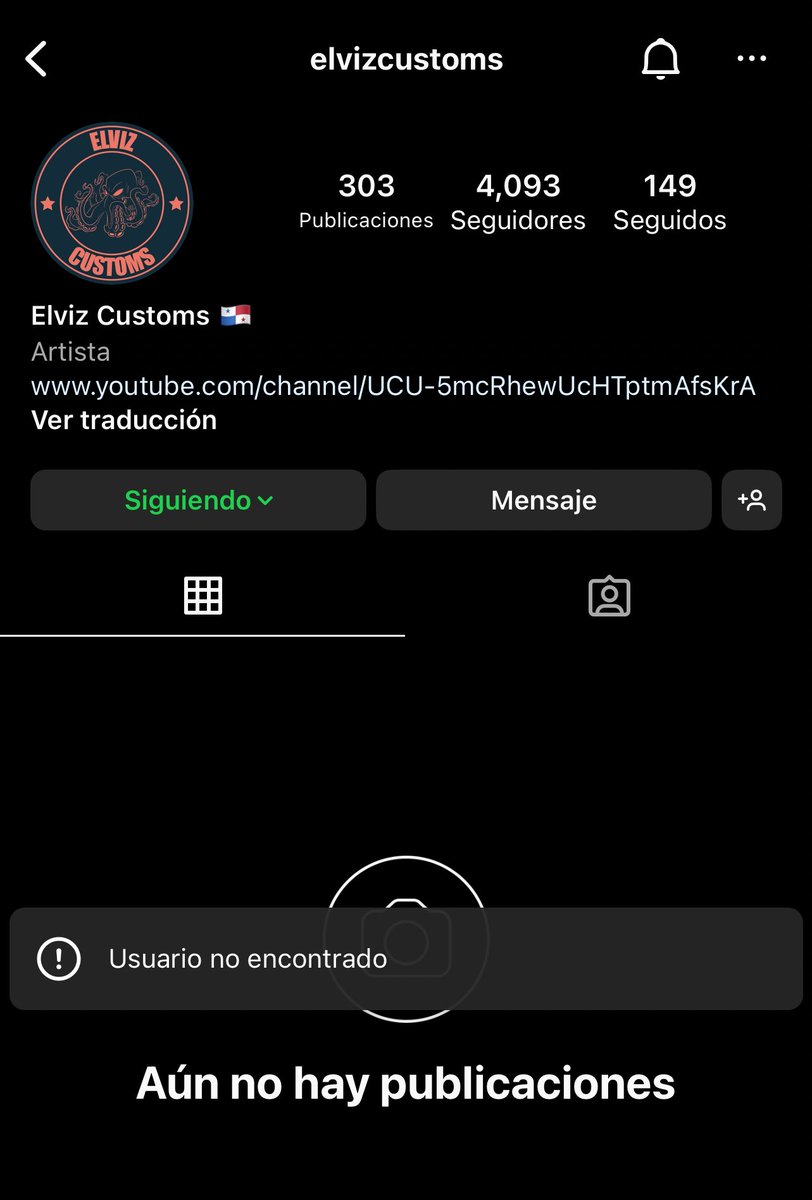 elvizprezz's tweet photo. Hoy me desayuno que la cuenta de Instagram de @ElvizCustoms fue “suspendida” me parece que es hackeo alguien sabe cómo puedo hacer para recuperarla? https://t.co/BSP8lVGTOz