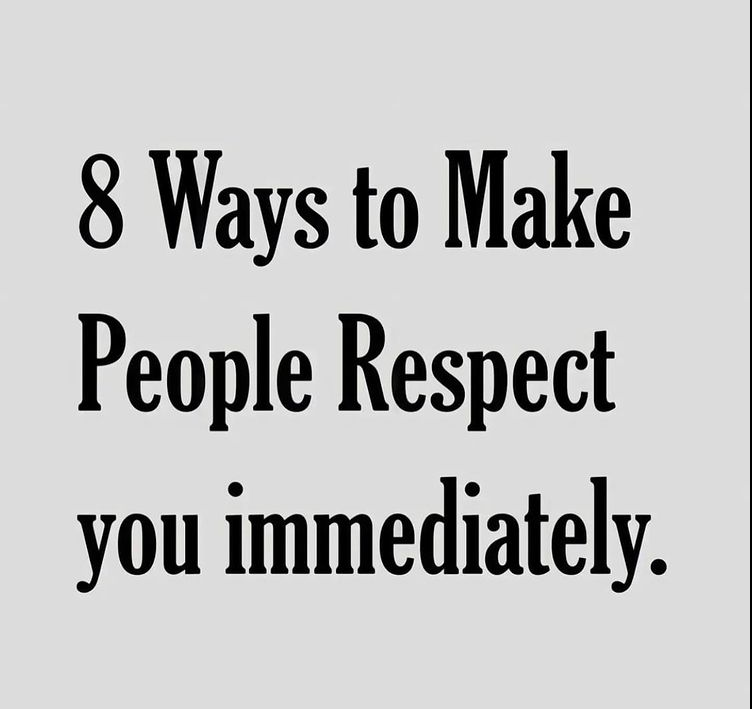 WealthfulMind's tweet photo. 8 Ways to Make People Respect you immediately ✨ https://t.co/PXDMKpWwL1