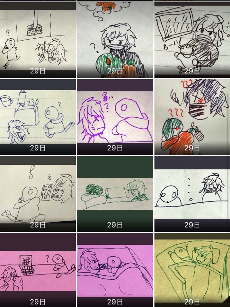 tonsamesann's tweet image. #今月描いた絵を晒そう #クラサメ #イラスト
#トンベリ #アナログ 
22年10月 毎日…