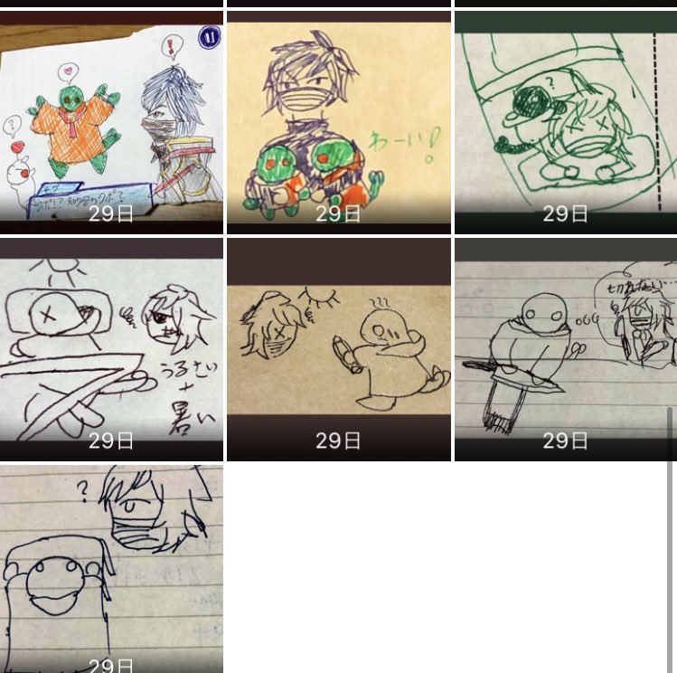 tonsamesann's tweet image. #今月描いた絵を晒そう #クラサメ #イラスト
#トンベリ #アナログ 
22年10月 毎日…