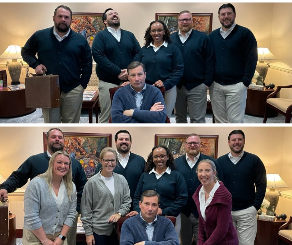 TaylorDayLaw's tweet photo. They say imitation is the sincerest form of flattery. Shareholder David Gagnon continues to inspire our team!
#TaylorDayLaw #HappyHalloween #Inspiration #MisterRodgers https://t.co/dsIYp1j3Qk