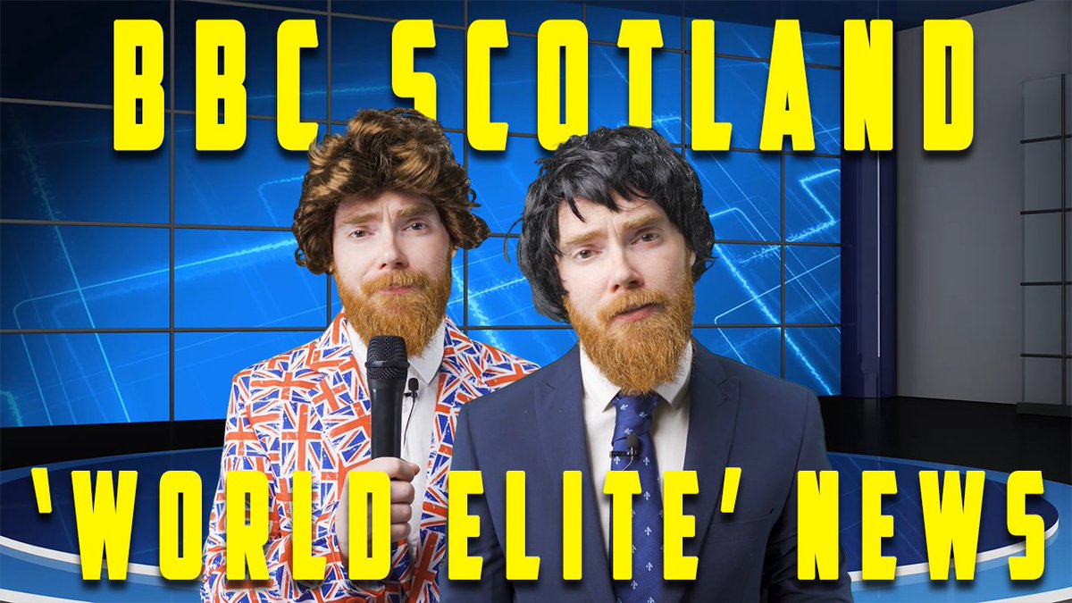 New video tomorrow BBC SCOTLAND The Greatest Broadcasters in the world 😆