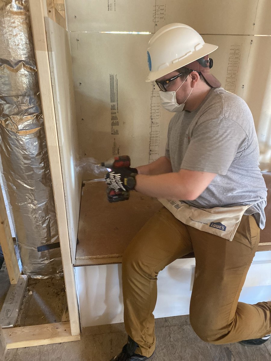 A wonderful team from <a href="/FCPToday/">Bart</a> joined us at our Groveton site to continue the work on our three single-family homes in Alexandria. Thank you for joining us in our work to help more families build strength, stability, and shelter through affordable homeownership opportunities.