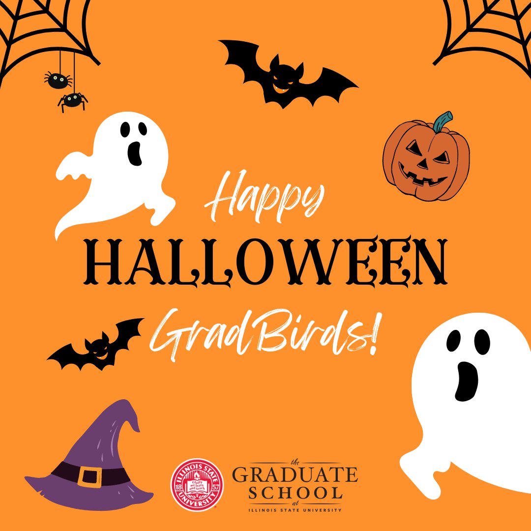 The Graduate School hopes all our #Redbirds &amp; #GradBirds have a fun and safe Halloween!! 🎃