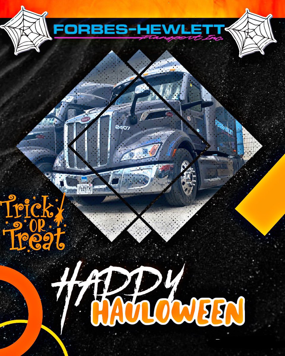 He did the Monster Mash. It was a graveyard smash. It caught on in a flash🎵
#forbeshewlett #trucking #peterbilt #trucknation #truckporn #keepontruckin #puttingstyleineverymile #thankatrucker #monstermash #happyhalloween #HappyHauloween #halloween #truckortreat